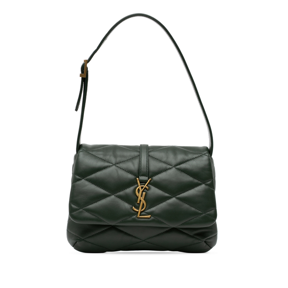 Pre-Loved Saint Laurent Quilted Lambskin Le 57 Diamond Shoulder Bag - Picture 1 of 8